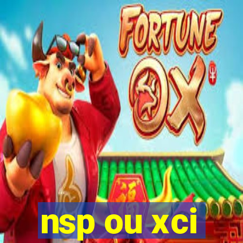 nsp ou xci